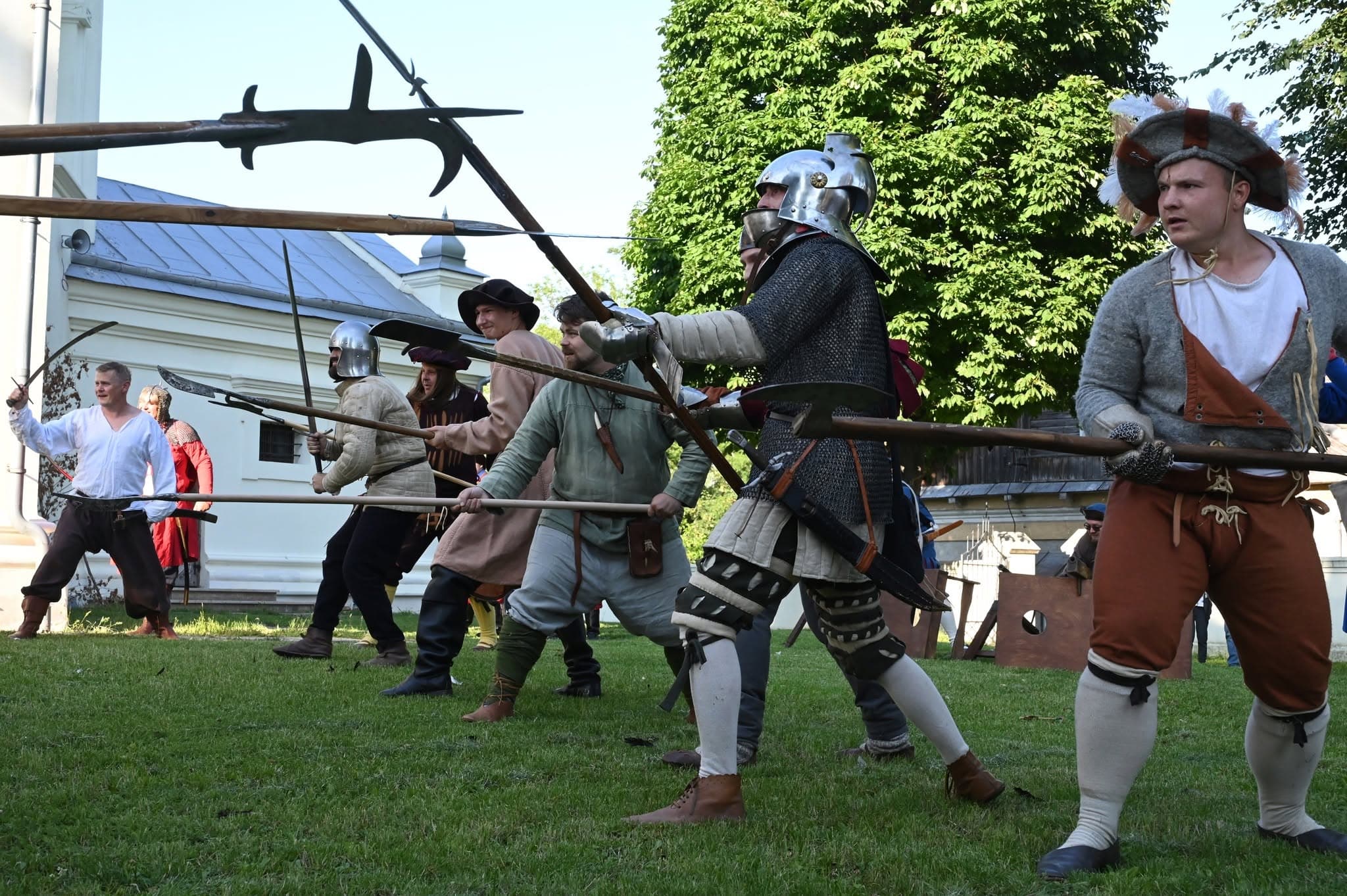 Rekonstrukcja historycznej bitwy w Wojsławicach